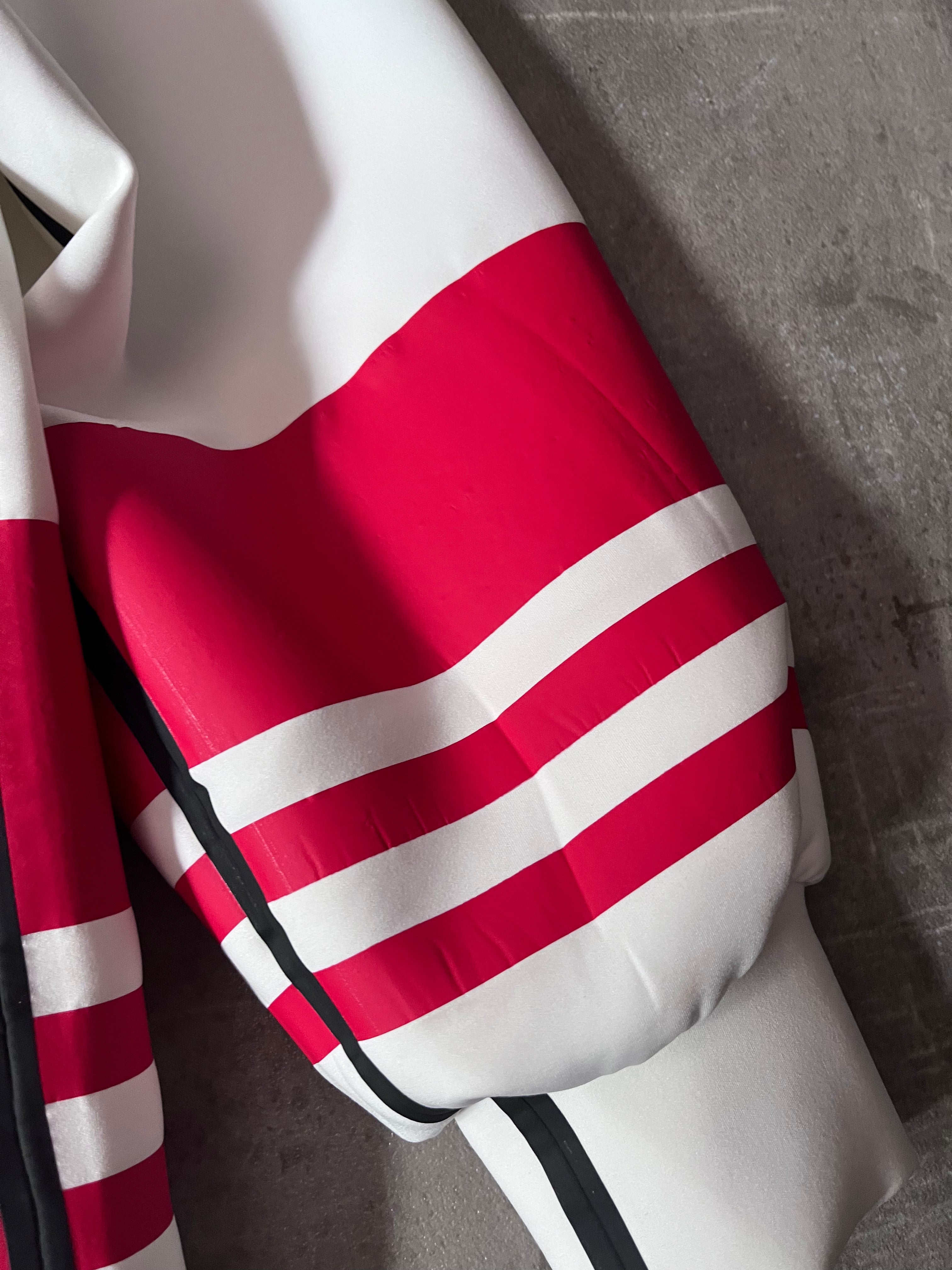 2021 Prada Ski Sport Sweatshirt White Red Men