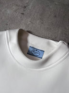 2021 Prada Ski Sport Sweatshirt White Red Men