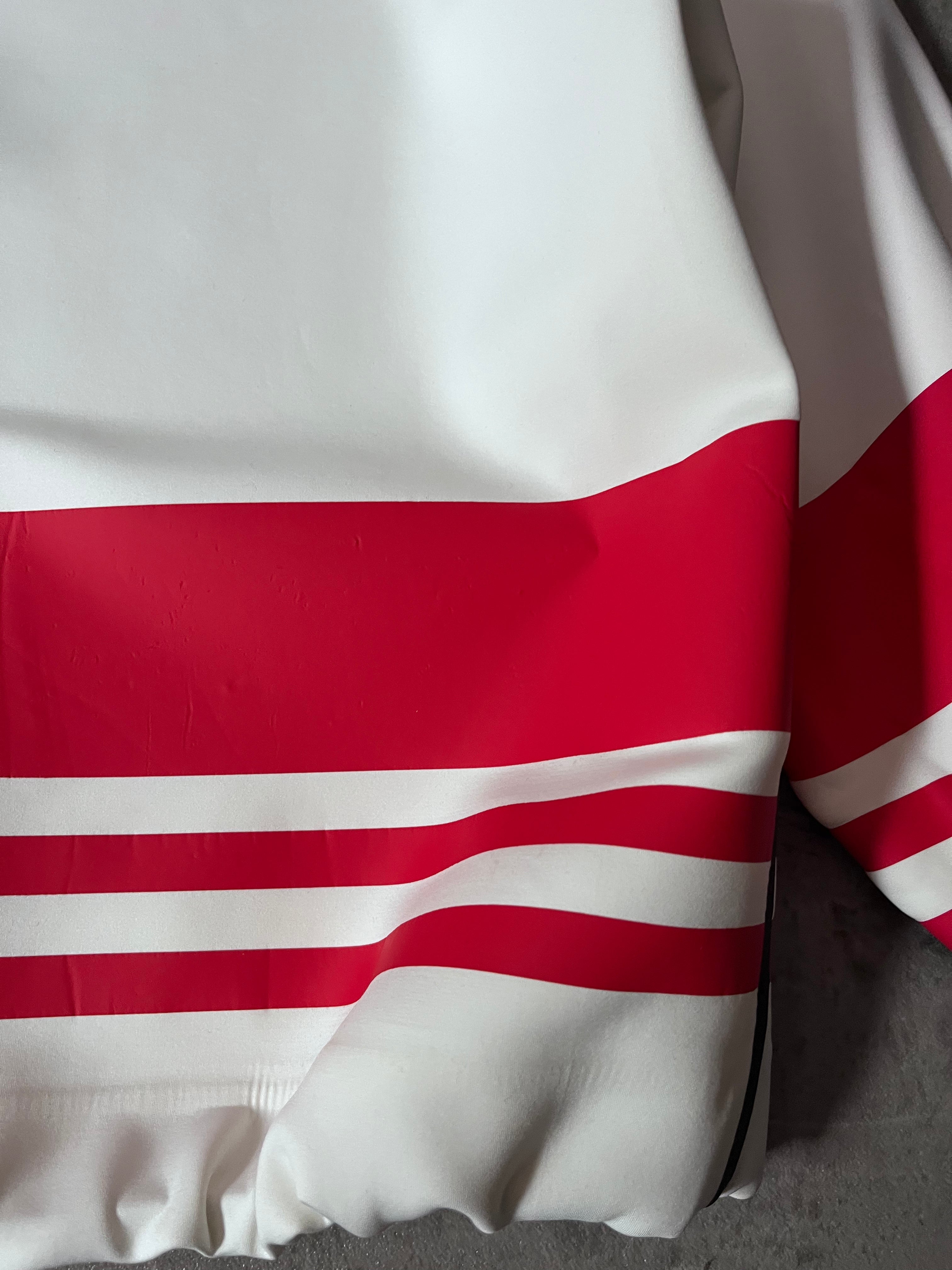 2021 Prada Ski Sport Sweatshirt White Red Men
