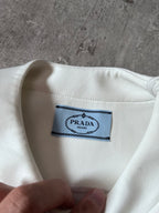 2021 Prada Ski Sport Sweatshirt White Red Men