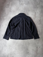 Our Legacy Archive Suit Linen Wool Jacket Black Men - M