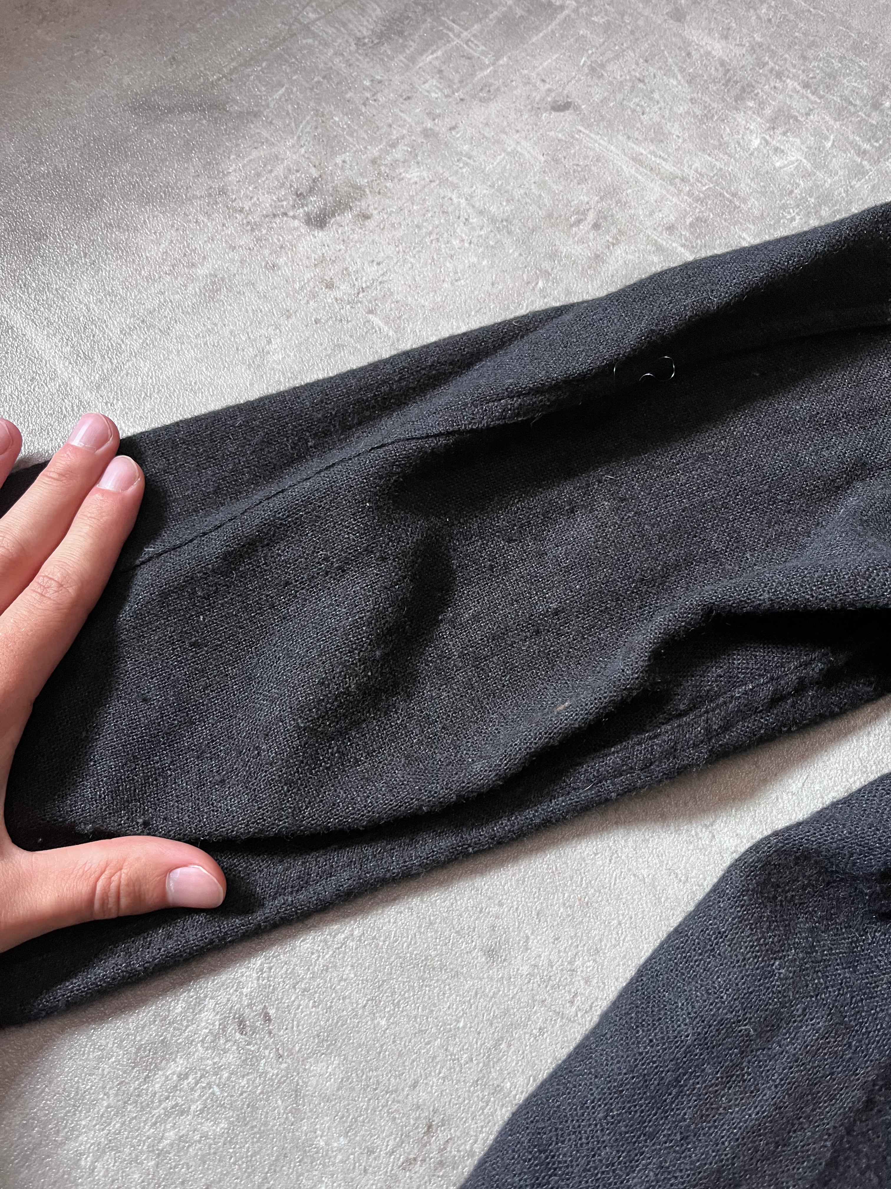Our Legacy Archive Suit Linen Wool Jacket Black Men - M