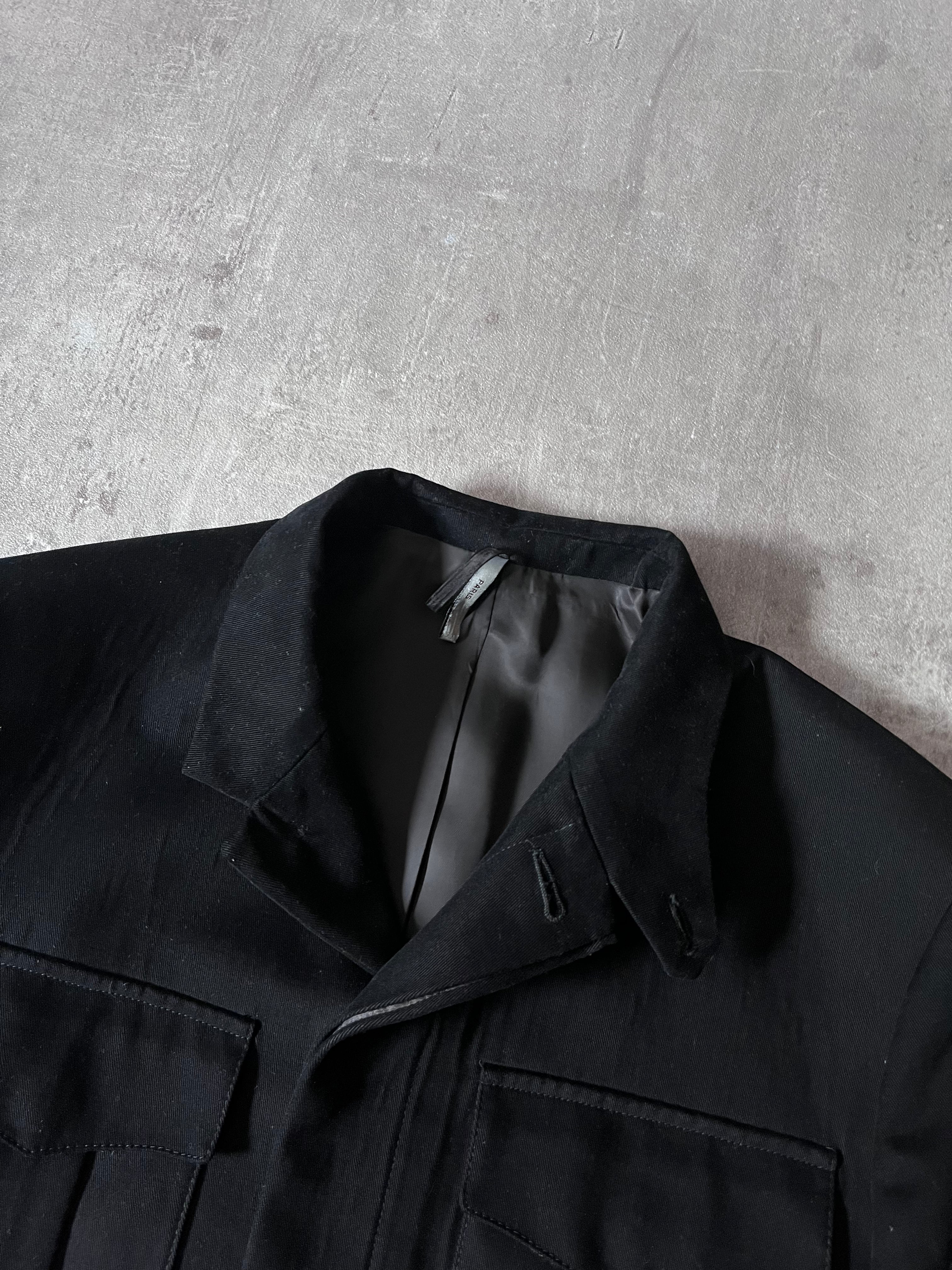 2000s Dior Velour Blazer Jacket Black Men