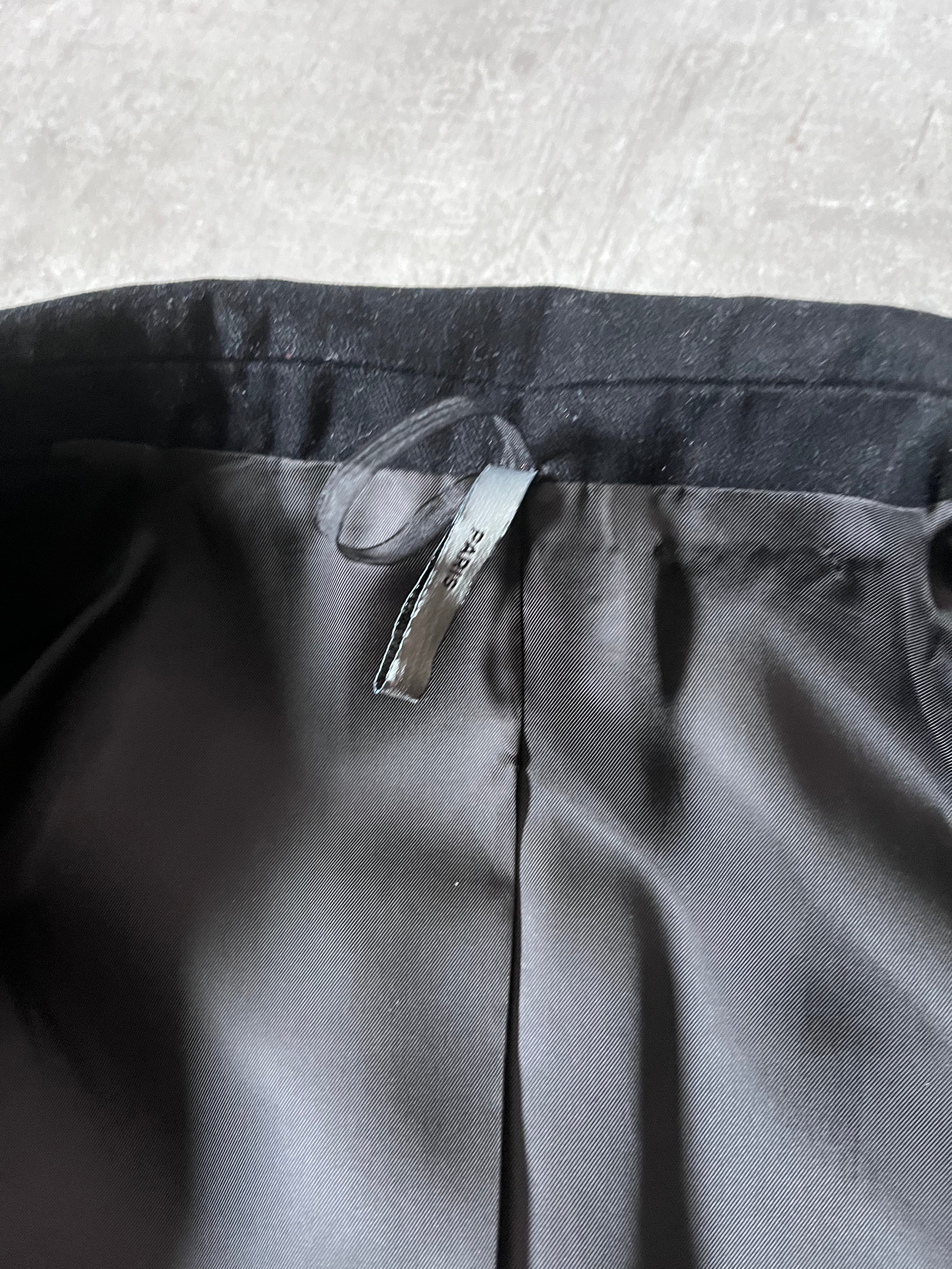 2000s Dior Velour Blazer Jacket Black Men