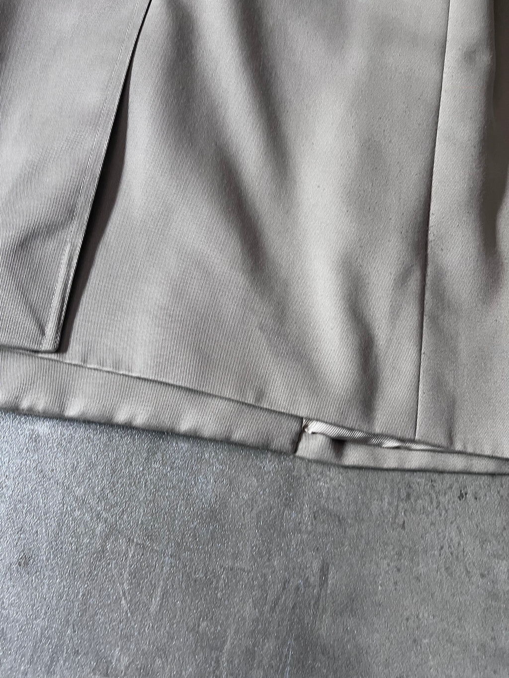S/S 2008 Dior Homme Short Beltet Coat Beige Men - M