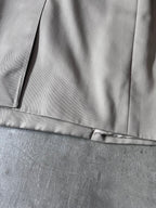S/S 2008 Dior Homme Short Beltet Coat Beige Men - M