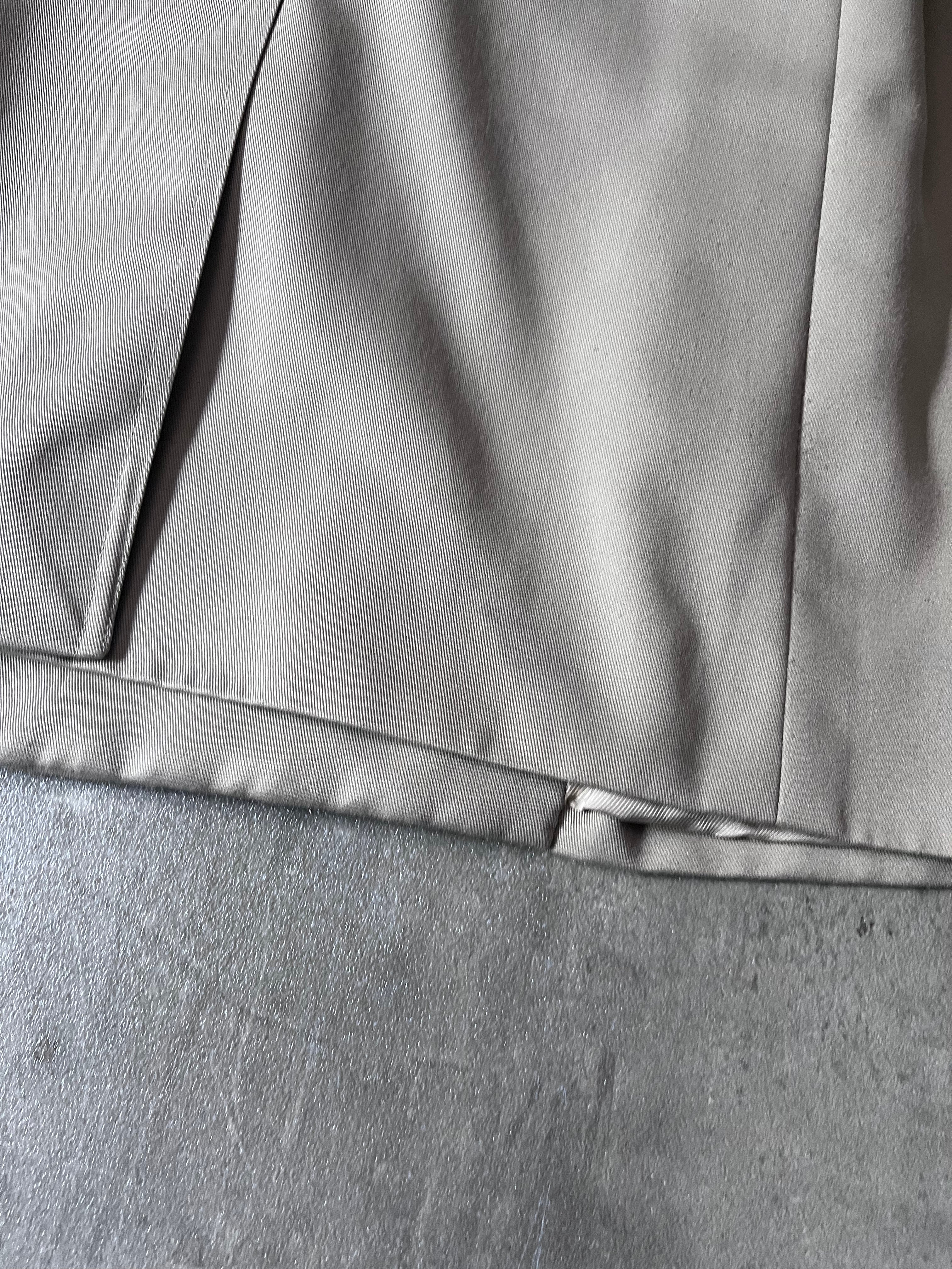 S/S 2008 Dior Homme Short Beltet Coat Beige Men - M