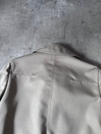S/S 2008 Dior Homme Short Beltet Coat Beige Men - M