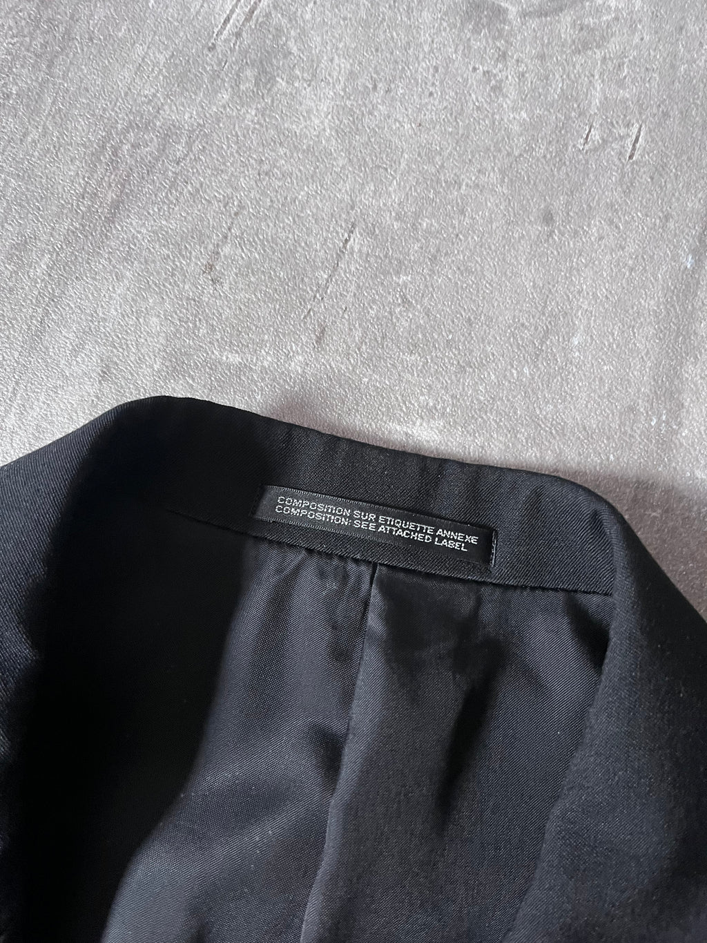 Yohji Yamamoto Vintage Runway Wool Long Blazer Jacket Black Men - M