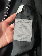 F/W 1996 Yohji Yamamoto Wool Archival Blazer Jacket Black Men - M
