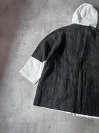 2020 Loewe by Jonathan Anderson ELN Woven Parka Linen Oversize Jacket Multicolor Men - S