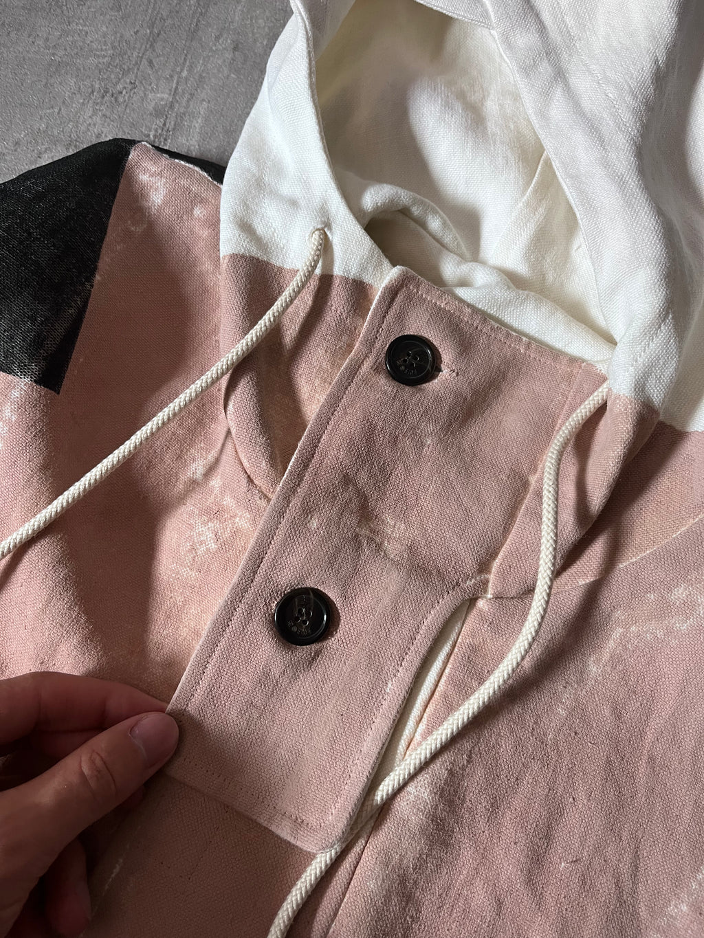 2020 Loewe by Jonathan Anderson ELN Woven Parka Linen Oversize Jacket Multicolor Men - S