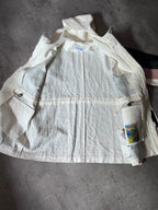 2020 Loewe by Jonathan Anderson ELN Woven Parka Linen Oversize Jacket Multicolor Men - S