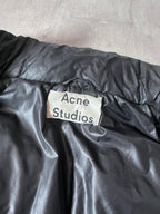 F/W 2017 Acne Studios MInus Gloss Down Puffer Jacket Black Men -  M