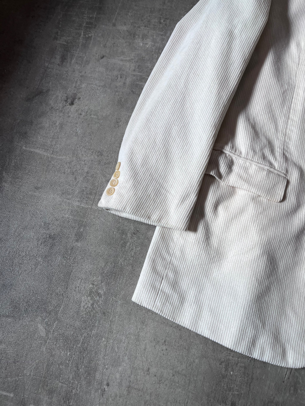 Jil Sander by Raf Simons Corduroy Suit Beige Men - XL