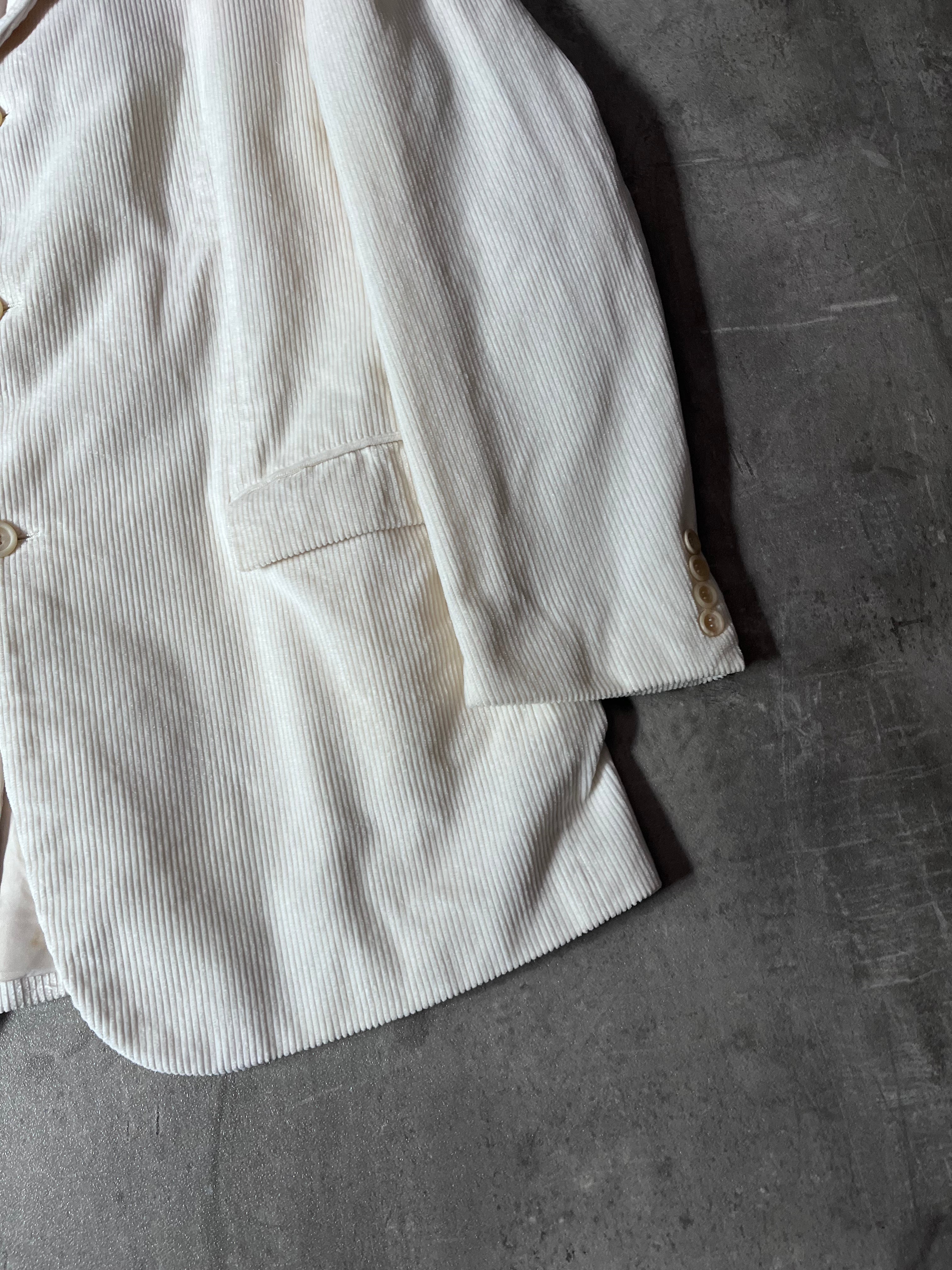 Jil Sander by Raf Simons Corduroy Suit Beige Men - XL