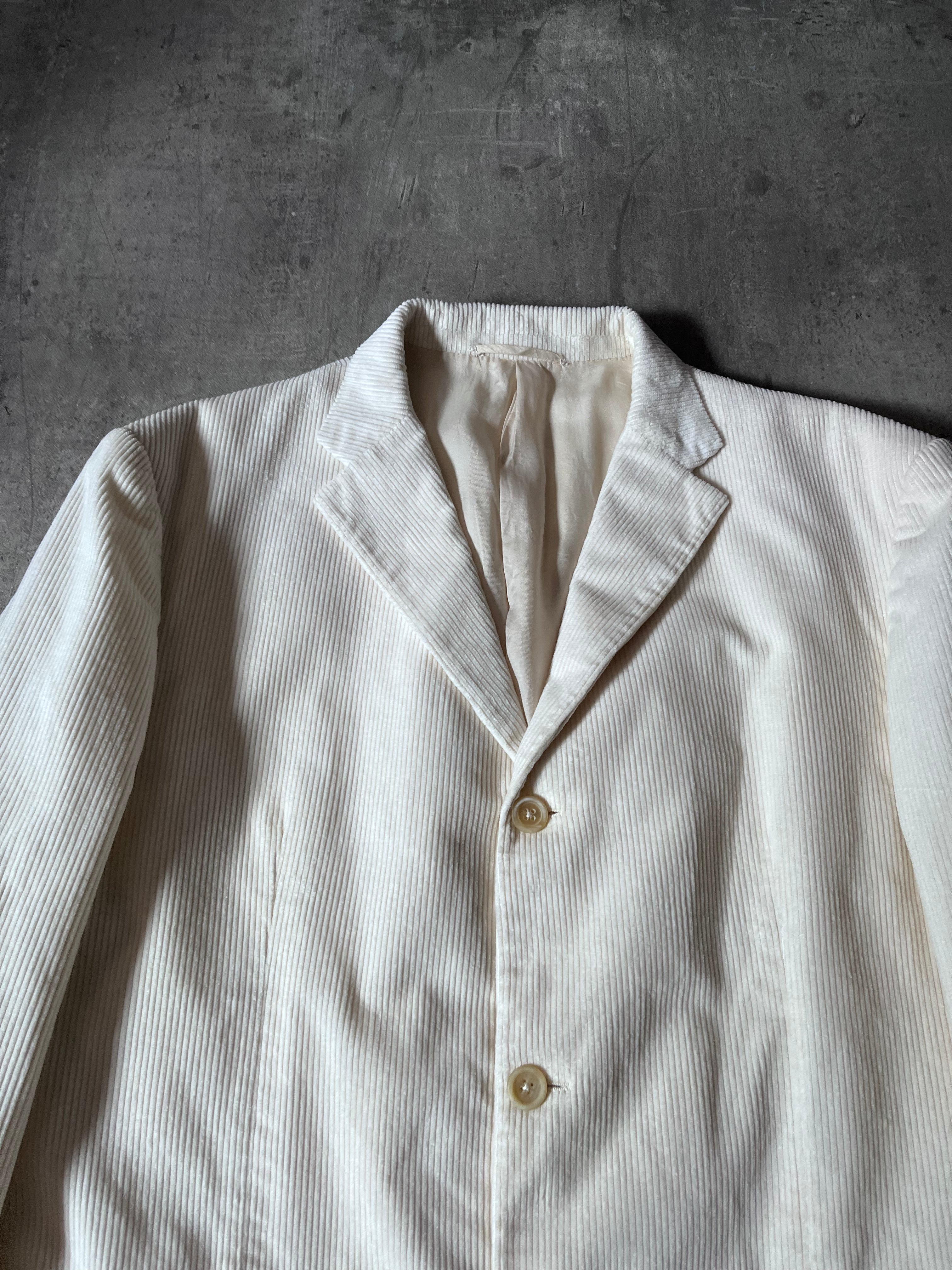 Jil Sander by Raf Simons Corduroy Suit Beige Men - XL