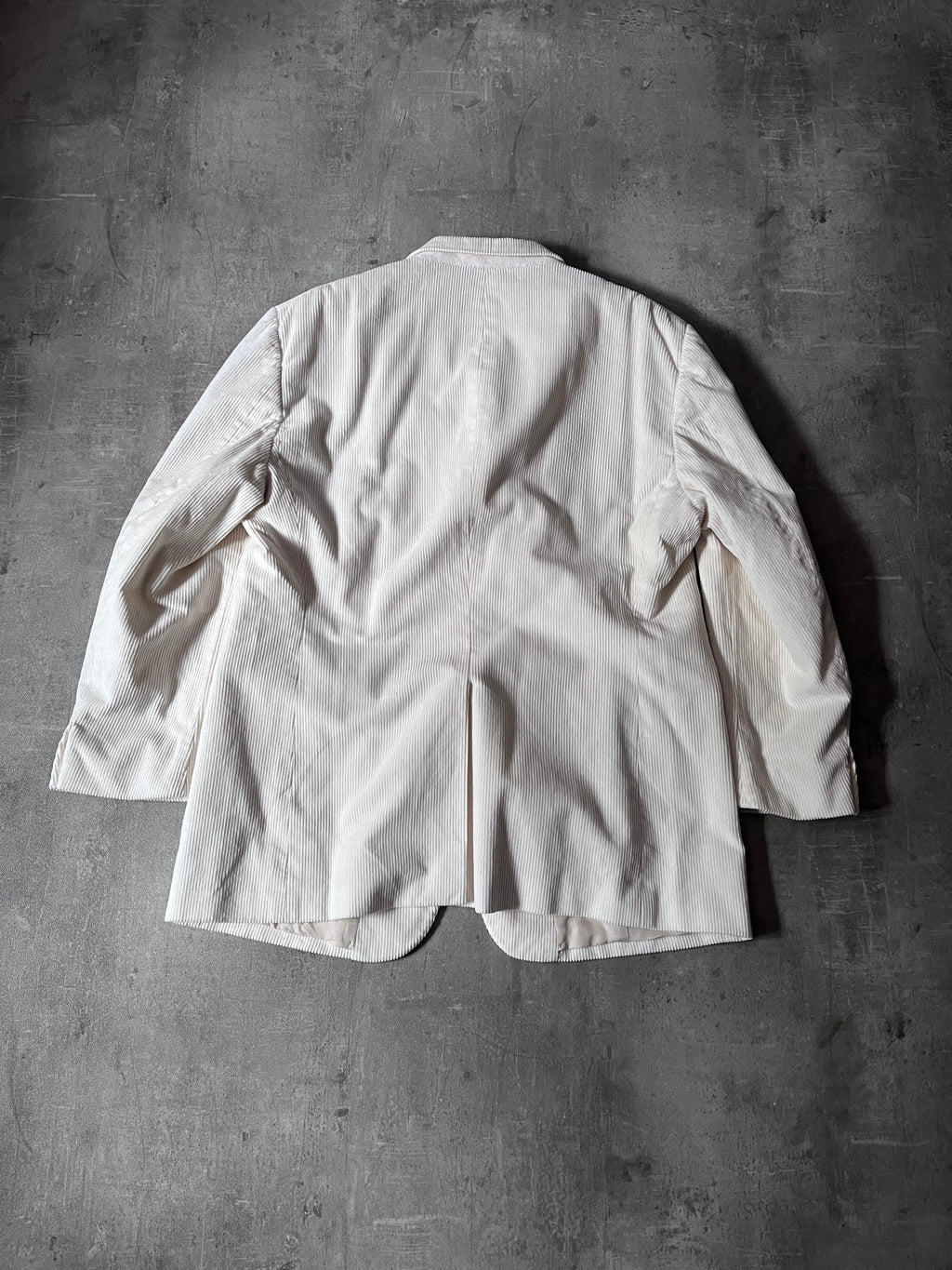 Jil Sander by Raf Simons Corduroy Suit Beige Men - XL