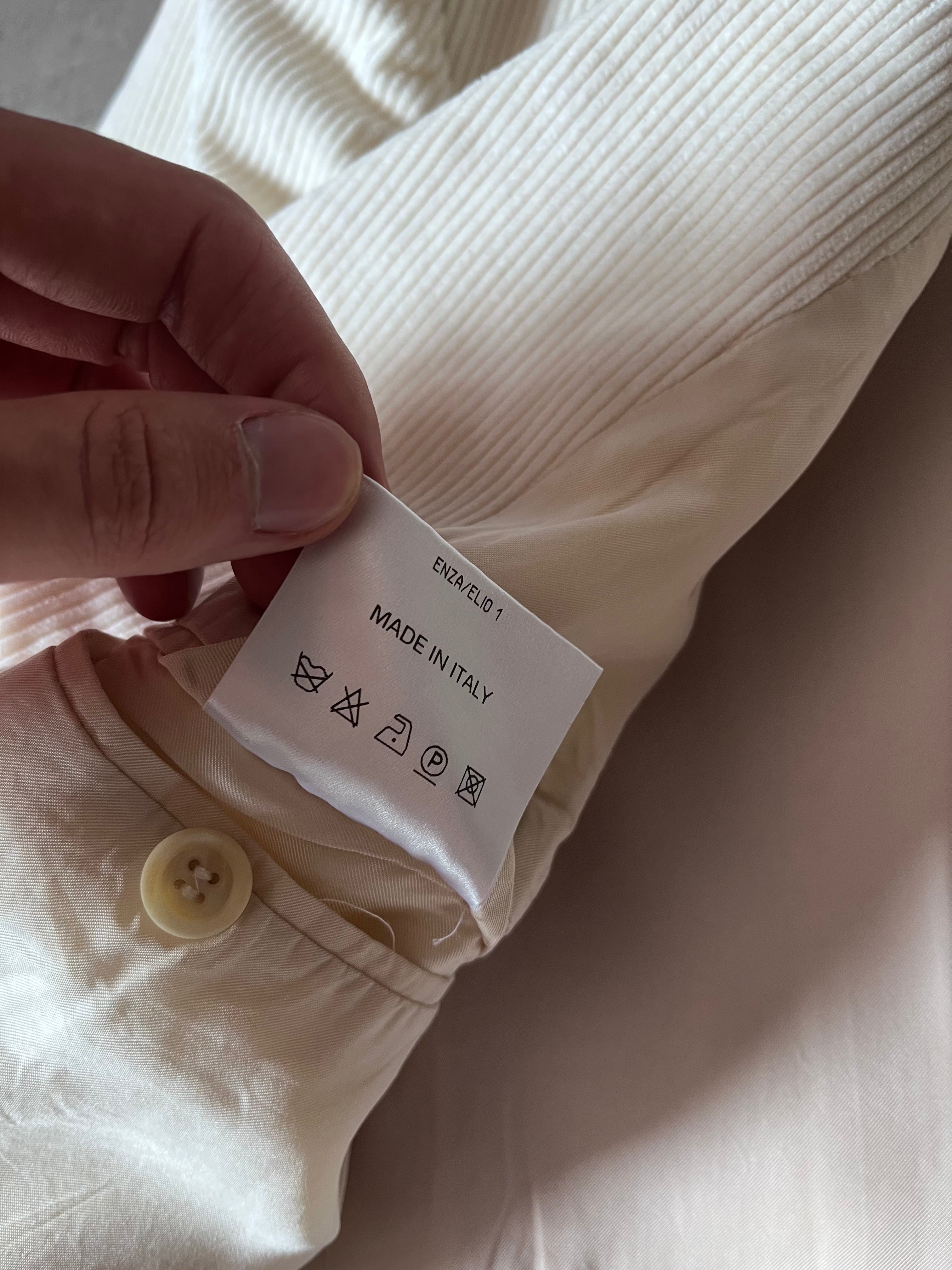 Jil Sander by Raf Simons Corduroy Suit Beige Men - XL