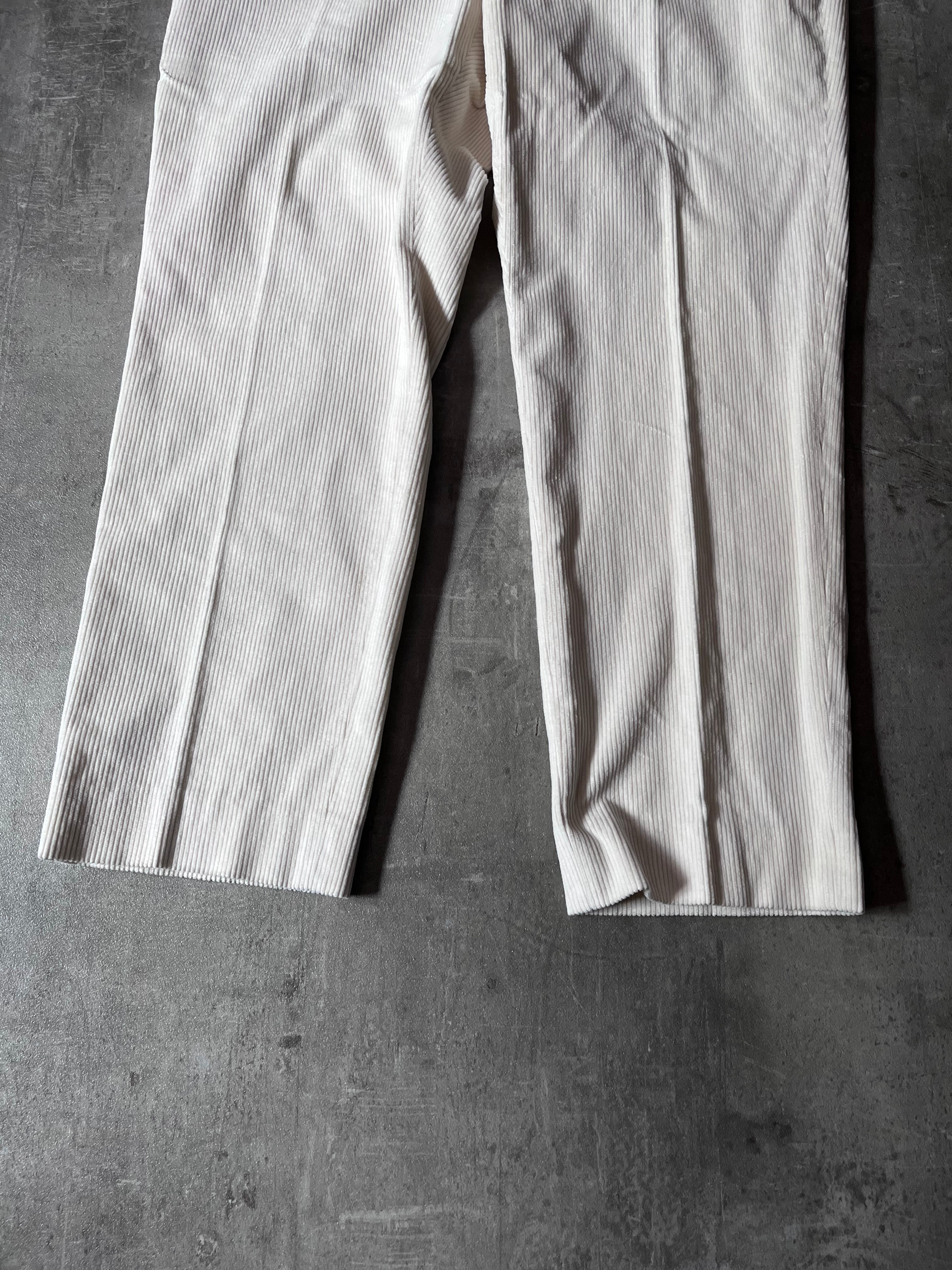 Jil Sander by Raf Simons Corduroy Suit Beige Men - XL