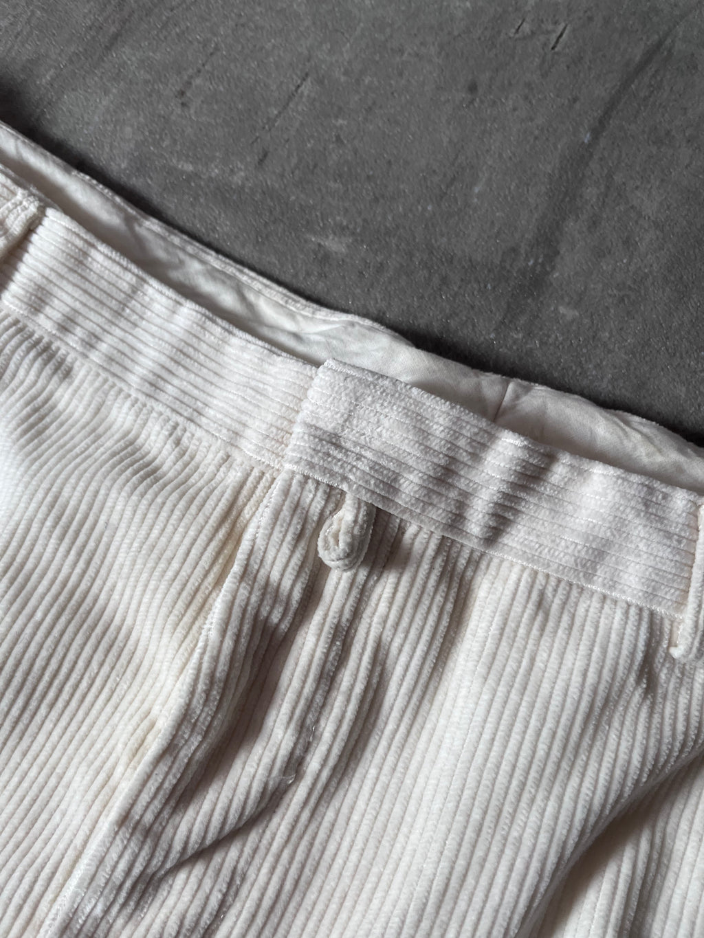 Jil Sander by Raf Simons Corduroy Suit Beige Men - XL