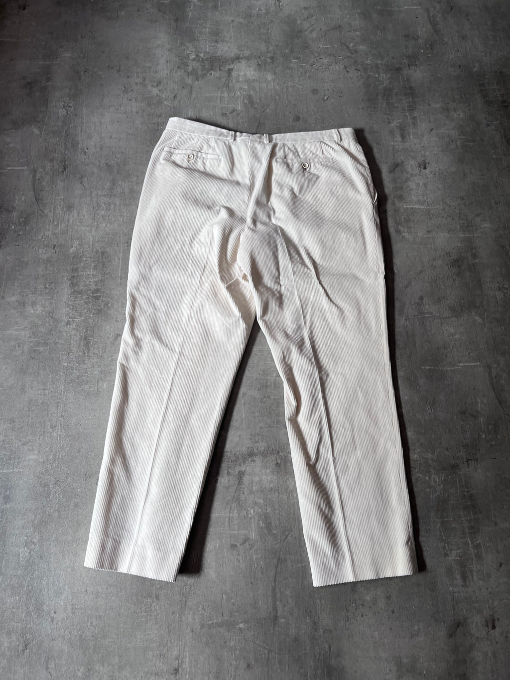 Jil Sander by Raf Simons Corduroy Suit Beige Men - XL