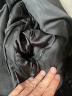 F/W 1998 Gucci by Tom Ford Leather Blazer Jacket Black Women - S
