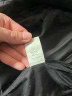 F/W 1998 Gucci by Tom Ford Leather Blazer Jacket Black Women - S