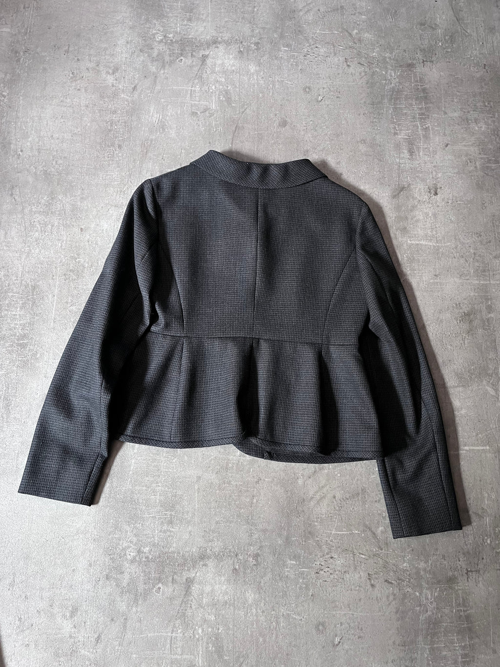 2008 Miu Miu Wool Set Suit Grey Women - M