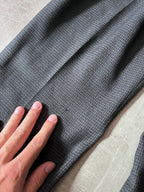 2008 Miu Miu Wool Set Suit Grey Women - M