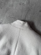 Isabel Marant Straight Cut Wool Coat Beige Women - M