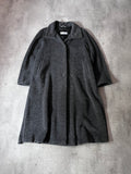 Max Mara Alpaca Wool Heavyweight Long Oversize Coat Grey Women - M