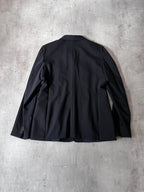 Max Mara Wool Formal Blazer Jacket Black Women - XL