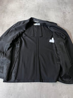 Max Mara Wool Formal Blazer Jacket Black Women - XL